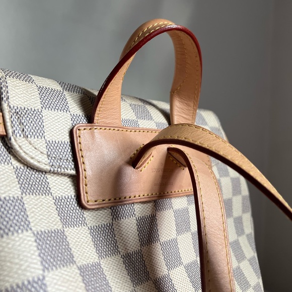 Louis Vuitton Sperone Damier Azur backpack. Nice preowned backpack. - Picture 9 of 15